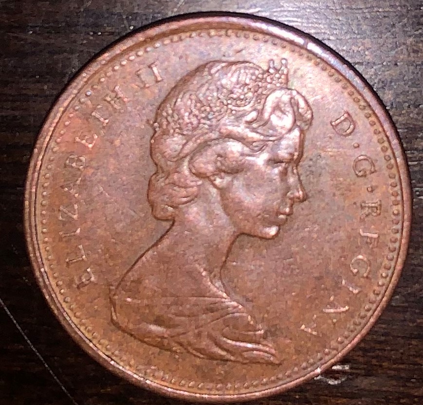 One-Side-Blank-Canadian-Error-Coin-,-Other-Side-Is-The-Queen